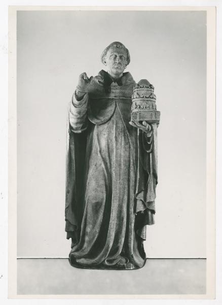 Scultura - Papa Alessandro V (n. 283 Nebbia) - Milano - Museo del Duomo - Già braccio di croce settentrionale