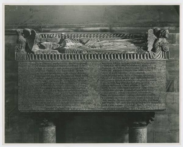 Sarcofago - Sarcofago di Ottone e Giovanni Visconti - Maestro campionese, fine del XIII sec. - Milano - Duomo