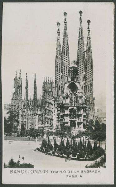 Barcellona - Tempio Espiatorio della Sagrada Familia - Chiesa - Architetto Antoni Gaudí