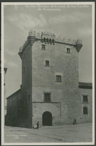 Avila - Palazzo Guzmanes - Torreón de los Guzmanes, Casa de los Condes de Crescente - Torrione, torre