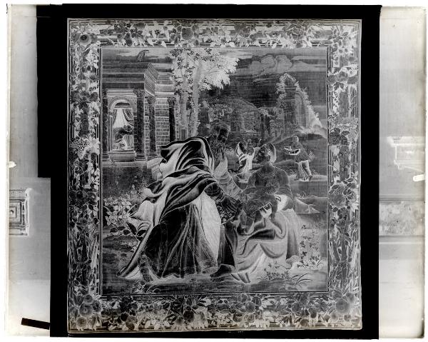 Tessuti - Arazzo - Eliseo resuscita il figlio della vedova di Sarepta
ilano - Castello Sforzesco - Museo Arti Applicate