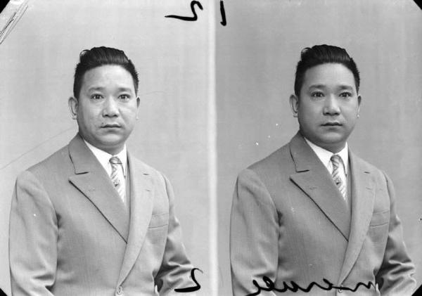 Doppio ritratto.
Ritratto maschile - adulto - cinese.
Ritratto maschile - adulto - cinese.