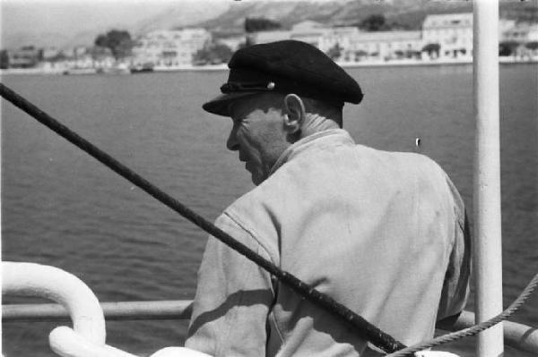 Viaggio in Jugoslavia. Verso Dubrovnik (Ragusa) - marinaio