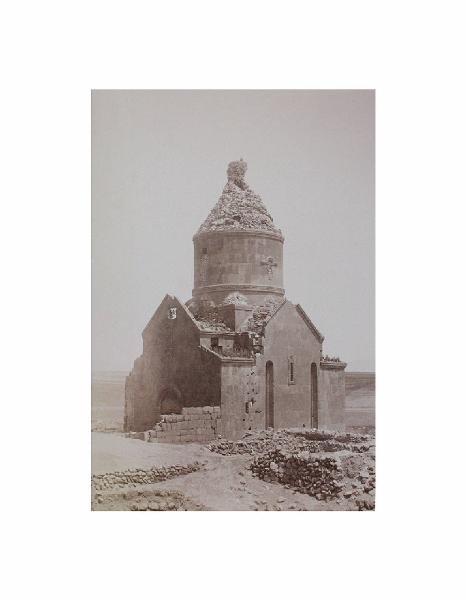 Arménie Ville. Turchia - Yagikesen - Monastero Karmirvank - Chiesa armena, XI-XVI sec. - Fotografia d'archivio
