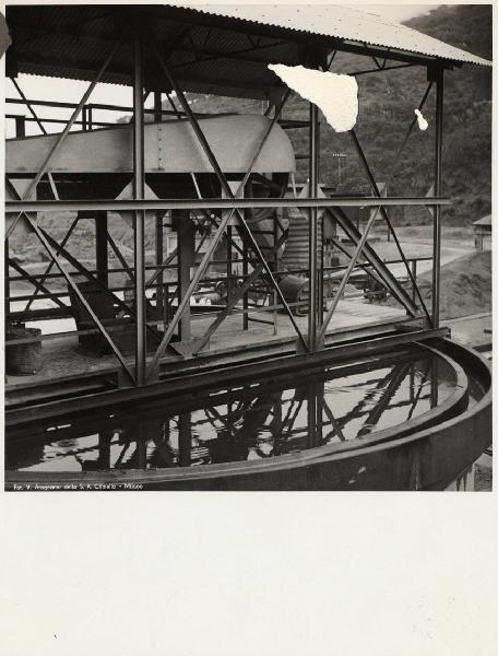 Montevecchio - Miniera di blenda e galena - Impianti di levante - Bacini decantazione e flottazione esterna