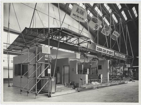 Torino - Mostra della casa moderna del 1949 - Stand Montecatini