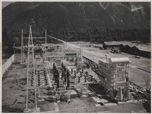 Gardona - Impianto idroelettrico del Mera - Terzo salto - Stazione di trasformazione