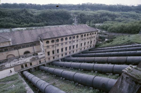 Cornate d'Adda - Centrale idroelettrica Bertini - Condotte forzate