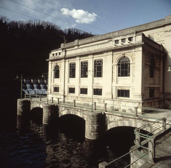 Calusco d'Adda - Centrale idroelettrica Semenza - Veduta