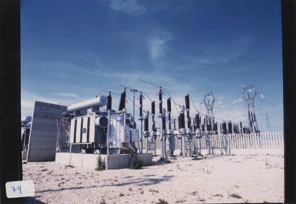 Candela - Centrale di trattamento e compressione gas naturale - Sottostazione elettrica