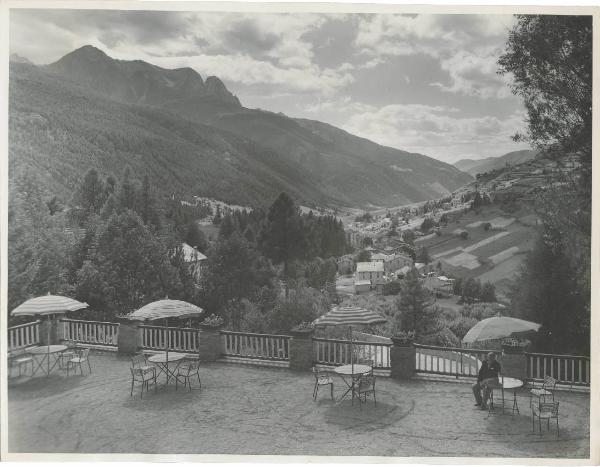 Ponte di Legno - Casa alpina Montecatini - Colonia montana - Terrazza - Panorama