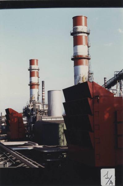Taranto - Centrale termoelettrica (CET3) - Turbogas (TG) - Bocche di aspirazione e filtrazione aria