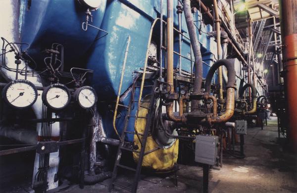 Piombino - Centrale termoelettrica 1 (CET1) - Sala macchine - Bruciatori policombustibile