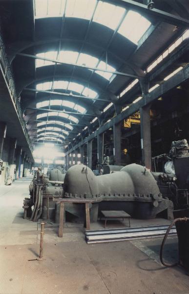 Piombino - Centrale termoelettrica 1 (CET1) - Sala macchine - Gruppi compressori