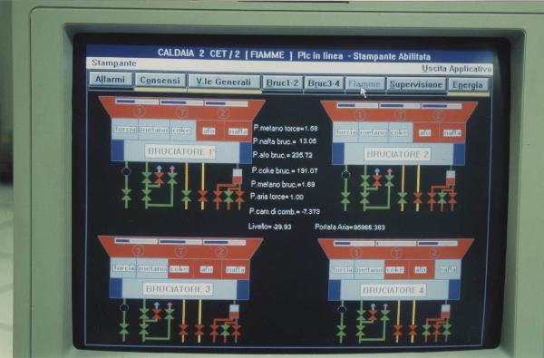 Piombino - Centrale termoelettrica 2 (CET2) - Monitor