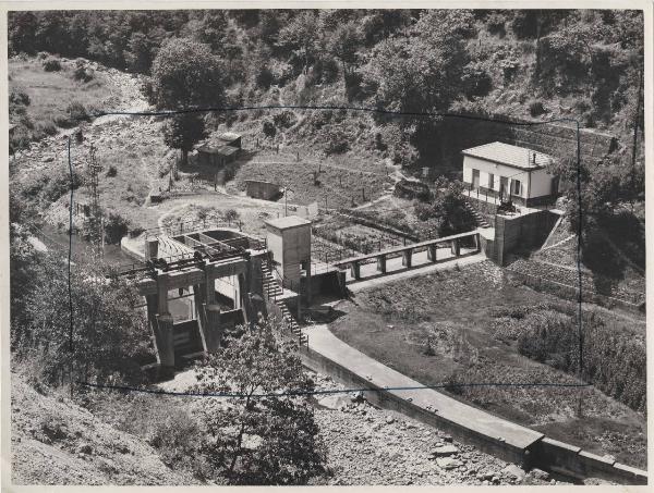 Pontremoli - Acciaierie e Ferriere Lombarde Falck - Impianto idroelettrico del Magra - Opera di presa torrente Mangiola