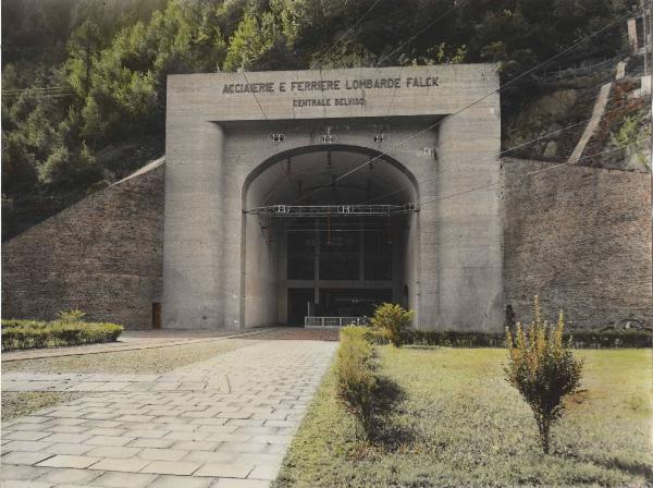 Teglio - Acciaierie e Ferriere Lombarde Falck - Impianto idroelettrico del Belviso - Centrale idroelettrica - Ingresso
