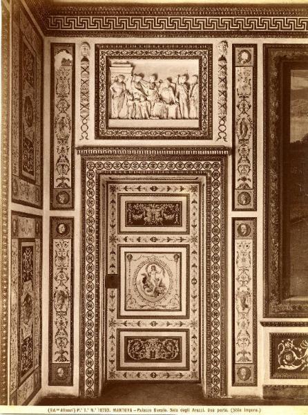 Ebanisteria - Porta - Sala degli Arazzi - Mantova - Palazzo Ducale