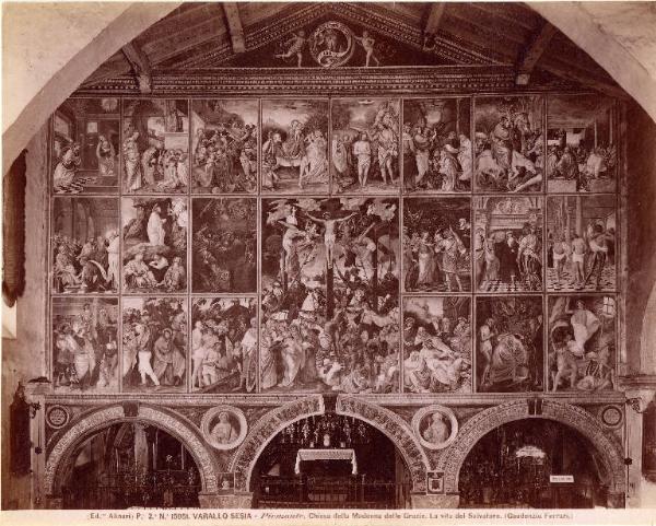 Dipinto - Vita del Salvatore - Gaudenzio Ferrari - Varallo Sesia - Chiesa della Madonna delle Grazie