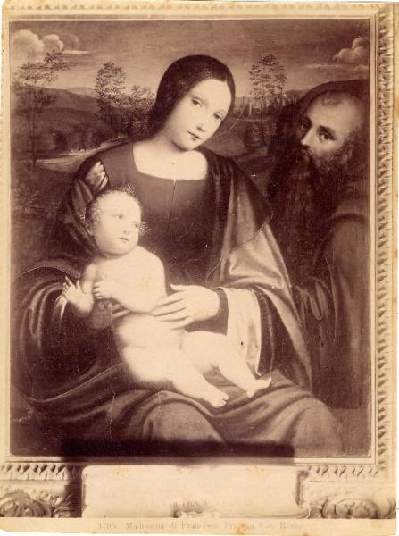 Dipinto - Madonna col bambino - Francesco Francia - Roma - Città del Vaticano - Pinacoteca Vaticana