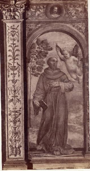 Dipinto - affresco - S. Francesco - Sodoma - Siena - Oratorio di S. Bernardino