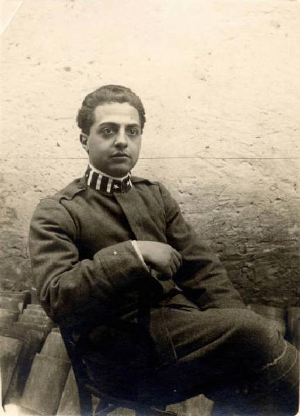 Giuseppe Bottai - Ritratto in divisa da sottotenente