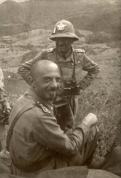 Giuseppe Bottai - Campagna di Etiopia - Vita militare