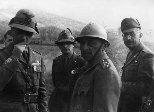 Giuseppe Bottai - Guerra d'Albania - Fronte jugoslavo