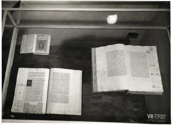 VII Triennale - Mostra del libro antico italiano di architettura - Galleria del Rinascimento