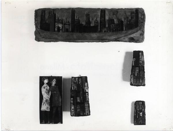 XI Triennale - Mostra delle Produzioni d'arte - Sezione della Ceramica - Piastrelle ceramiche a gran fuoco - Romano Rui