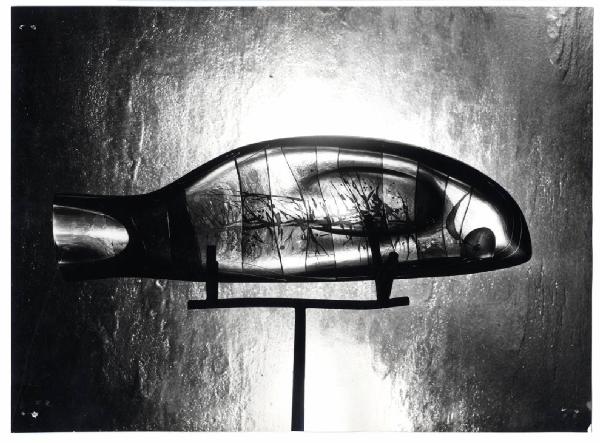 XI Triennale - Sezione della Francia - Scultura in vetro "Poisson" - Max Ingrand