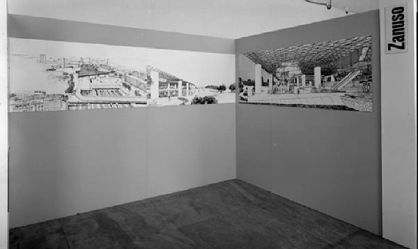 XVI Triennale - Primo ciclo - Il progetto di architettura - Salone d'onore - Otto progetti per Milano - Progetti di Marco Zanuso