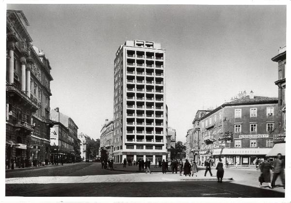 XVI Triennale - Secondo ciclo - Catasto del disegno - Umberto Nordio. Architettura a Trieste 1926-1943 - Casa a torre a Fiume (Croazia)