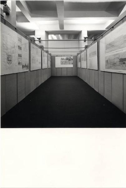 XVI Triennale - Terzo ciclo - Catasto dei disegni - Milano parco Sempione-spazio pubblico, architettura 1796-1980