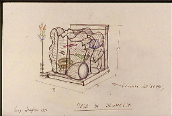 XVIII Triennale - Mostre tematiche - Naturale/ Virtuale - Laboratori naturali - "Casa di Plumelia", di Luigi Serafini