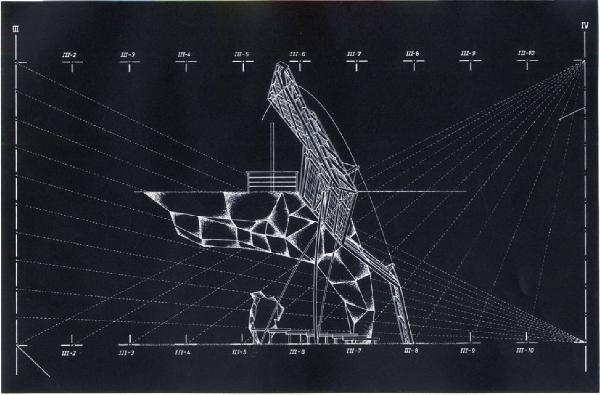 XVIII Triennale - Partecipazioni internazionali - Stati Uniti d'America. The School of the Art Institute of Chicago - Kurt Andernach, "Il pesce volante", inchiostro su pellicola