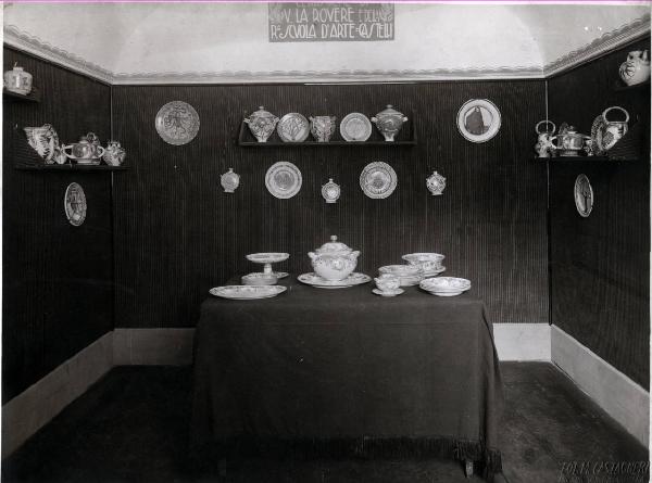 II Biennale - Sezione Abruzzese - Sala delle ceramiche