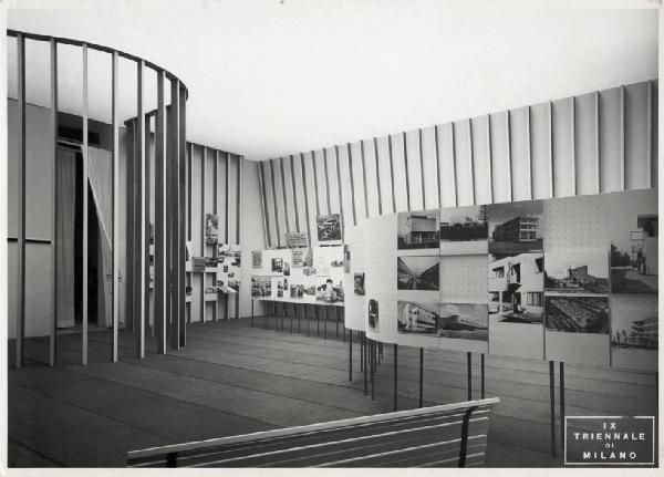IX Triennale - Mostra storica dell'architettura - Luigi Veronesi
