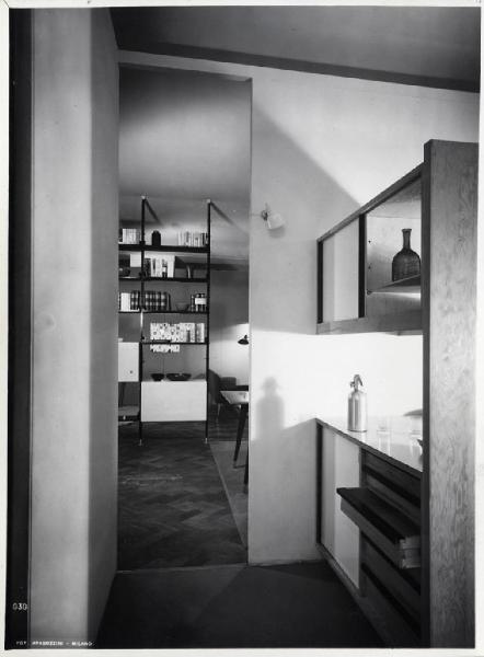 IX Triennale - Abitazione - Alloggio n. 1: appartamento per 4 persone - Cucina - V. Borracchia