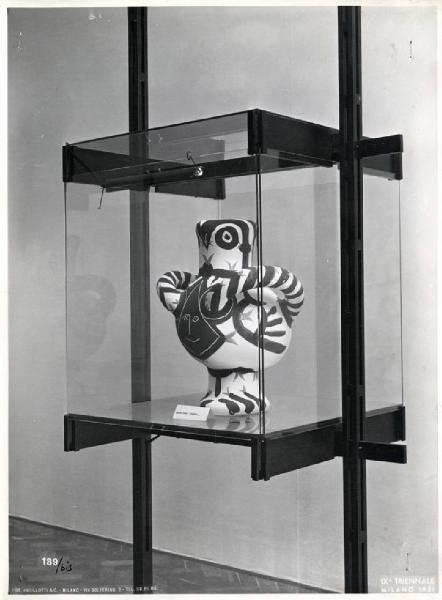 IX Triennale - Mostre temporanee - Ceramiche di Pablo Picasso - Vaso "Oiseau"