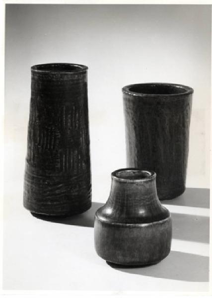 XII Triennale - Sezione della Danimarca - Vasi smaltati in ceramica - Edith Sonne Bruun - Krebs Nathalie