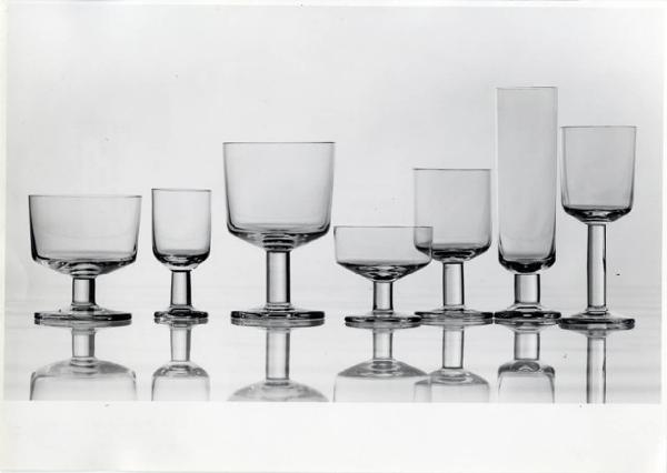 XII Triennale - Sezione della Germania - Bicchieri in vetro di H. H. Engler
