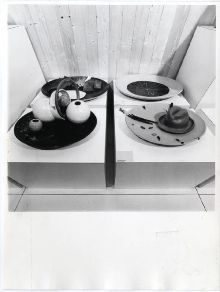 XV Triennale - Sezione del lavoro artigiano - Composizioni in ceramica