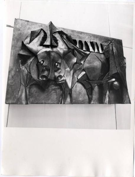 XV Triennale - Ungheria - Scultura "Toro" di Janos Zetenyi