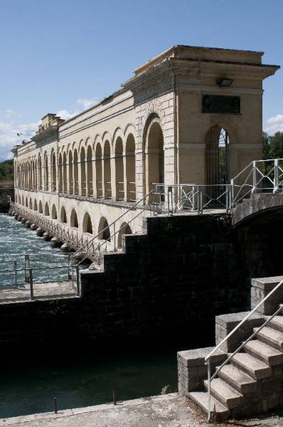 Somma Lombardo - Canale Villoresi - Opere di presa del Panperduto - Edificio di presa