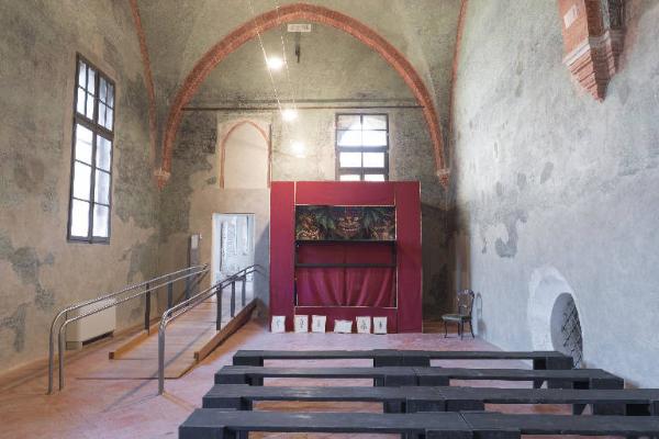 San Benedetto Po - Museo Civico Polironiano - Teatrino - Panche