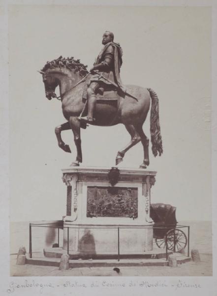 Giambologna - Statua equestre di Cosimo I de' Medici - Scultura - Firenze - Piazza della Signoria