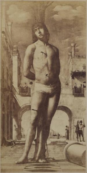 Antonello da Messina - San Sebastiano - Dipinto - Olio su tavola
