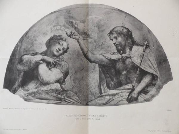 Correggio - Incoronazione della Vergine - Affresco - Parma - Biblioteca Palatina