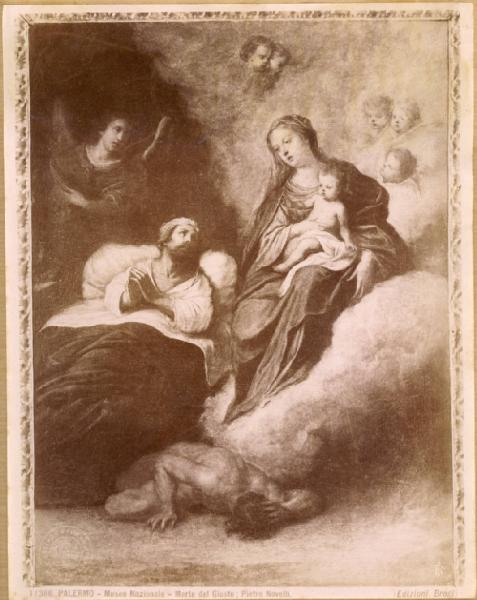 Novelli, Pietro - Morte del giusto - Dipinto - Palermo - Museo Nazionale